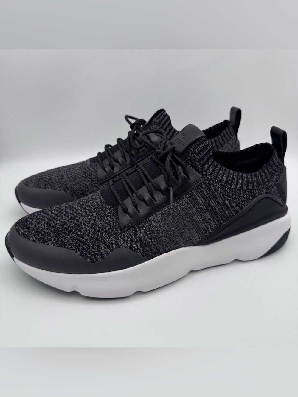 Cole Haan Mens Zerogrand All Day Trainers Sneakers Black Grey C29383 Size 11 M - Picture 1 of 10